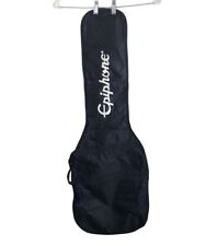 Epiphone Black Soft Guitar Case Gig Bag with Shoulder Straps for sale  Shipping to South Africa