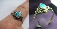 Bague turquoise argent d'occasion  Marans