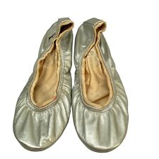 Sapatos baixos de balé BALLASOX Corso Como cinza prata 10 3a comprar usado  Enviando para Brazil