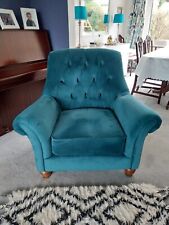 Teal velvet hand for sale  RUGELEY