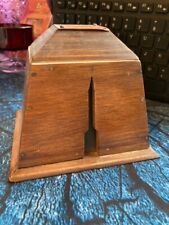 Vintage pyramid wooden for sale  LEIGH