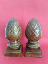 Stunning pair enamel for sale  ST. AUSTELL