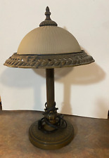 desk glass lamp dome frosted for sale  Byron
