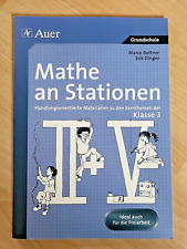 Mathe stationen handlungsorien gebraucht kaufen  Strecknitz