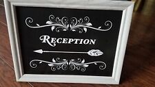 Wedding reception sign for sale  Covington