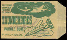 Somportex thunderbirds wrapper for sale  LLANRWST