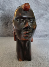 African wooden bust for sale  BRACKNELL