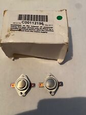 C00112196 GENUINE  hotpoint dryer thermostat kit for sale  Shipping to South Africa