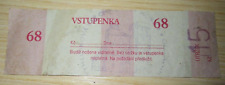 Olomouc biglietto chiesa usato  Bussoleno