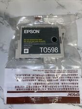 Cartucho de tinta preto fosco genuíno Epson 59 T0598 para Stylus Photo R2400 comprar usado  Enviando para Brazil