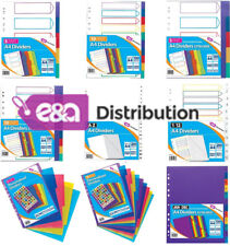 File dividers plastic for sale  Shipping to Ireland