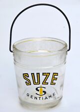 Seau à glaçons vintage. en verre publicitaire SUZE années 60 sIxties d'occasion  Soustons
