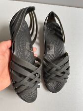 Crocs huarache black for sale  SITTINGBOURNE