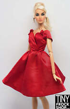 Dressmaker Details Red Satin Bow Dress with Card, used for sale  Shipping to South Africa