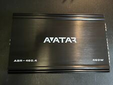 Amplificador Avatar ABR-460.4 4 canais classe AB 460 watts preto série Buran comprar usado  Enviando para Brazil