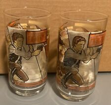 2 Vintage 1983 Star Wars Return Of The Jedi Limited Edition Burger King Glasses for sale  Shipping to South Africa