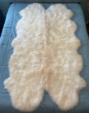 Genuine lambskin rug for sale  Plymouth