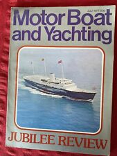 Motor Boat & Yachting Magazine July 1977 Embassy British Grand Prix Bristol segunda mano  Embacar hacia Argentina