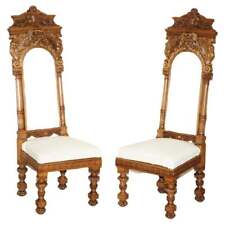 Pair ornate carved for sale  PULBOROUGH