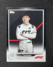 2022 Topps Racing Formula 1 F1 Yuki Tsunoda #61 Preto 10/10 SP comprar usado  Enviando para Brazil