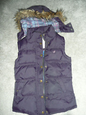 Navy padded hooded for sale  EXETER