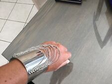 Bracelet manchette metal d'occasion  Andeville