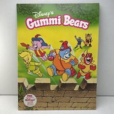 Porta-documentos Disney Gummi Bears vintage dois bolsos pasta trabalho escolar Kelloggs comprar usado  Enviando para Brazil