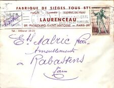 Marcophilie timbre lettre d'occasion  France