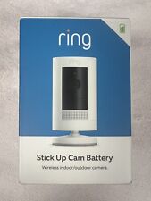 Ring Stick Up Cam Outdoor Wireless Security Camera - White W/extra Battery for sale  Shipping to South Africa