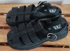 Zara sandalen schwarz gebraucht kaufen  Köln