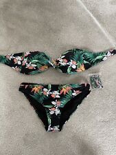 Boohoo floral bikini for sale  CHELMSFORD