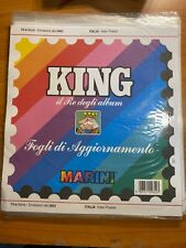 FOGLI MARINI King - ITALIA REPUBBLICA - INTERI POSTALI - 2001 usato  Milano