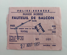 1957 august folies d'occasion  Expédié en Belgium