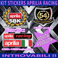 Stickers adesivi aprilia usato  Italia