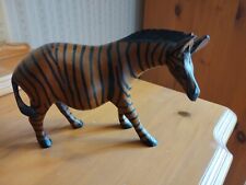 Zebra wooden carved for sale  LOUGHBOROUGH