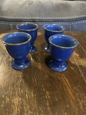 denby imperial blue egg cups for sale  SHEFFIELD