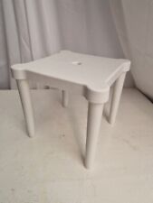 IKEA Kids Study Indoor Outdoor Childrens Stool White Plastic Removable Legs Chai for sale  Shipping to South Africa