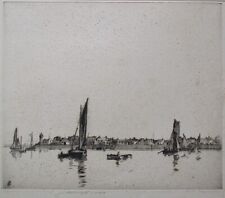 Large etching signed for sale  YORK