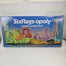 Six Flags-Opoly Magic Mountain Board Game COMPLETE SixFlags Opoly for sale  Shipping to South Africa