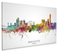 Manchester skyline poster for sale  UK