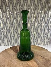 Vintage Wheaton 1970 Green Glass Liberty Bell • Decanter for sale  Shipping to South Africa