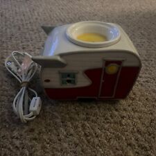 Scentsy Road Less Traveled Shasta Camper Wax Warmer Retired Travel Trailer for sale  Shipping to South Africa