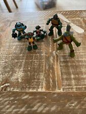 TEENAGE MUTANT NINJA TURTLES FIGURES MIXED LOT OF 5 for sale  Shipping to South Africa