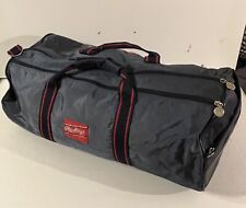 RAWLINGS Vintage Gym Travel Duffle Sports Equipment Blue Bag  POCKET & Bag Cover for sale  Shipping to South Africa