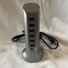 Atomi Charge Tower 6-Port USB Desktop Charger Brand, used for sale  Shipping to South Africa