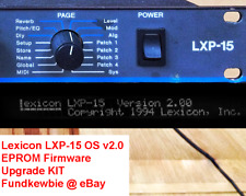 Lexicon LXP-15 to LXP-15 II OS v2.0 EPROM Firmware Upgrade KIT / New ROM Update for sale  Canada