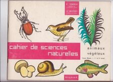 Cahier sciences naturelles d'occasion  Valenciennes
