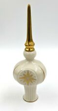 Vintage Lenox Porcelain Florentine Star Tree Topper 24K Gold Trim for sale  Wyoming