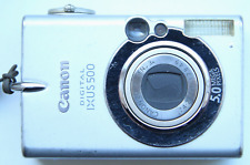 Cámara digital compacta Canon Digital IXUS 500 5 MP plateada. ¡PARA REPUESTOS! segunda mano  Embacar hacia Argentina