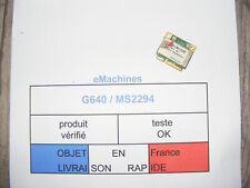 Carte wifi emachines d'occasion  Rue